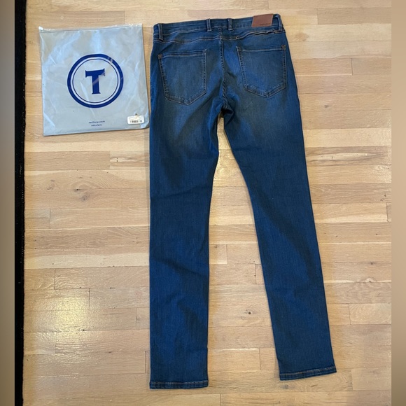 New Twillory Men's Size 32x32 Performance 5 Pocket Jeans - Picture 4 of 9